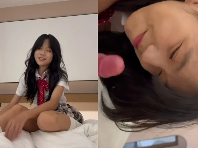 Em loli dễ thương liếm thằng nhỏ biến em thành con đào nứng p1